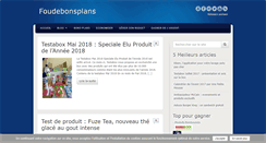Desktop Screenshot of foudebonsplans.com