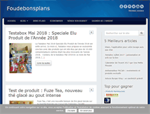 Tablet Screenshot of foudebonsplans.com